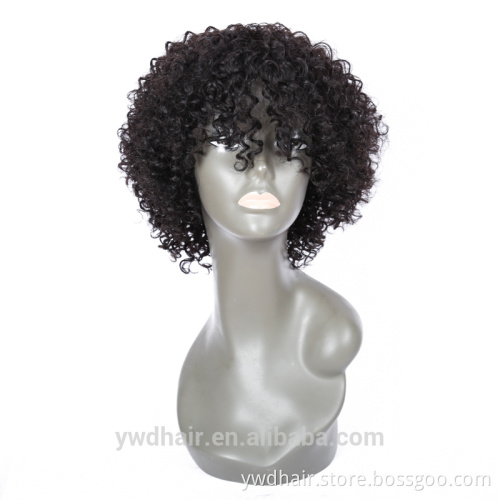 8-26inch 100% human hair wigs curly human hair wigs for black women indian virgin hair paypal accept
